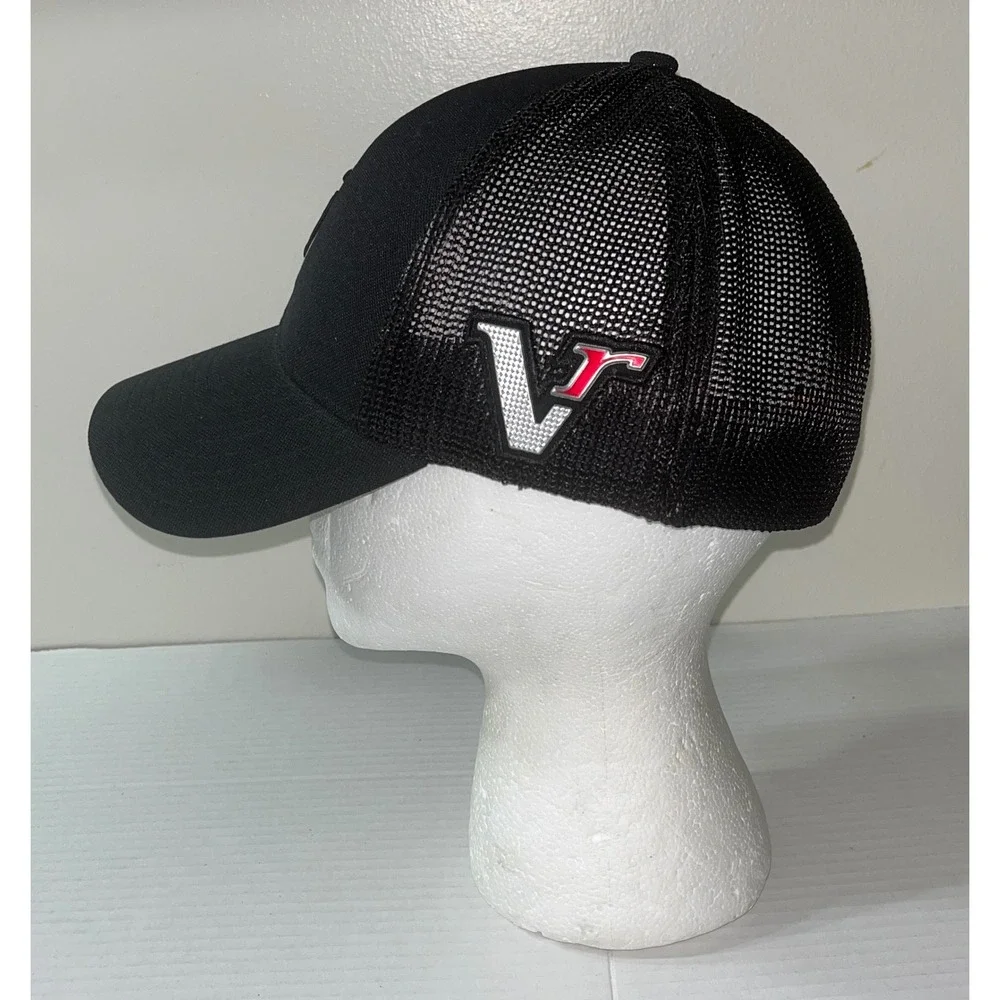 Nike Tiger Woods Collection TW Golf Hat Black Flexfit Trucker Cap 20XI VR-S M/L